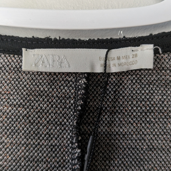 NWT Chechered Skater Dress Size Medium Black And White Heart Low Cut Stretch - Picture 6 of 13